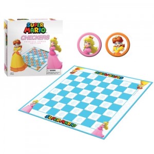 Super Mario Princess Checkers - Engelstalig bordspel