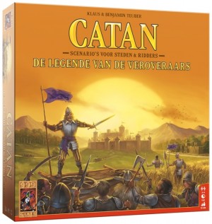999 Games: Catan uitbr. De legende van de Veroveraars - bordspel