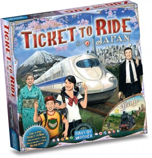 Ticket to Ride uitbr. Japan en Italy - bordspel