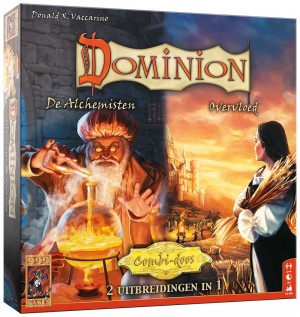999 Games: Dominion uitbr. De Alchemisten en Overvloed - kaartspel