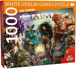 White Goblin Games: Claim legpuzzel The Throne (1000 stukjes)