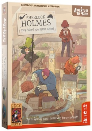 999 Games: Adventure by Book Sherlock Holmes Jong Talent - avonturenspel
