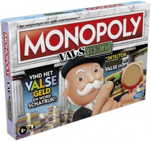 Hasbro: Monopoly Vals Geld - bordspel