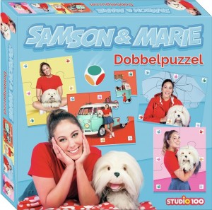 Studio 100: Samson en Marie Dobbelpuzzel - kinderspel