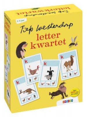 Zwijsen: Fiep Westendorp Letterkwartet - kinderspel
