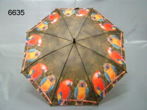 Geharo: Paraplu Papegaaien - paraplu voor volwassenen
