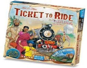 Ticket to Ride uitbr. India en Switserland