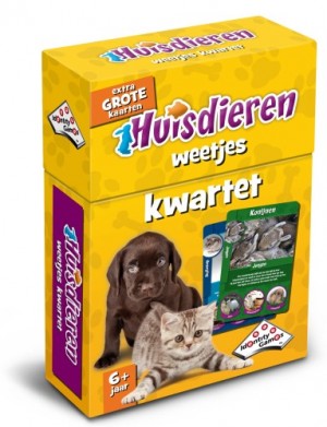 Huisdieren Weetjes Kwartet