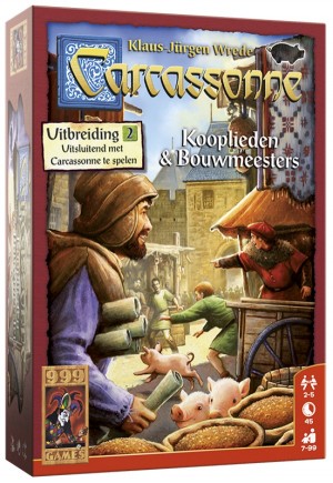 Carcassonne uitbr. 2 Kooplieden en Bouwmeesters