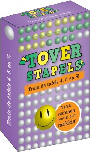 Toverstapels: Train de tafels van 4-5-8