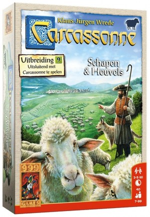 Carcassonne uitbr. Schapen en Heuvels