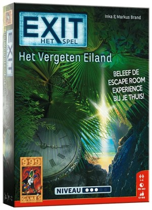 999 Games: Exit Het vergeten eiland - bordspel