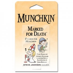 Steve Jackson: Munchkin uitbr Marked for Death - kaartspel (Engelstalig)