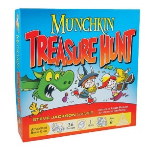 Steve Jackson: Munchkin Treasure Hunt - bordspel (Engelstalig)