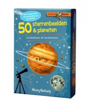 Story Factory: 50 Sterrenbeelden en planeten - educatief kaartspel