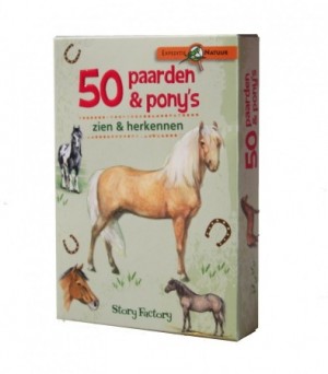 Story Factory: 50 Paarden en pony's - educatief kaartspel