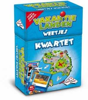 Identity Games: Vakantielanden Weetjes Kwartet - kaartspel