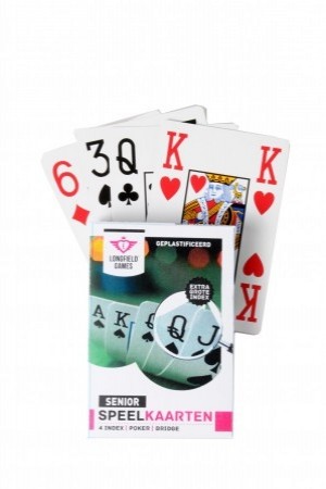 Longfield: Senior Speelkaarten - kaartspel