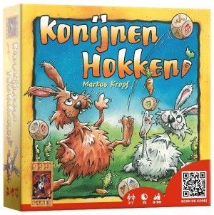 999 Games: Konijnen Hokken - dobbelspel