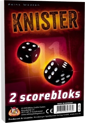 White Goblin Games: Knister Scoreblok 