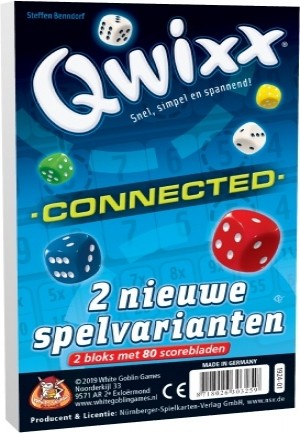 White Goblin Games: Qwixx Connected - scoreblok