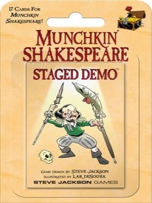 Steve Jackson Games: Munchkin Shakespeare uitbr. Staged Demo - kaartspel