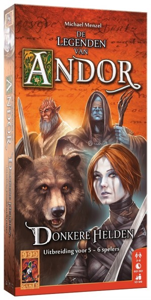 999 Games: Legenden van Andor uitbr. Donkere Helden 5/6 spelers - bordspel