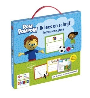 Zwijsen: Rompompom Ik lees en schrijf letters en cijfers - educatief spel