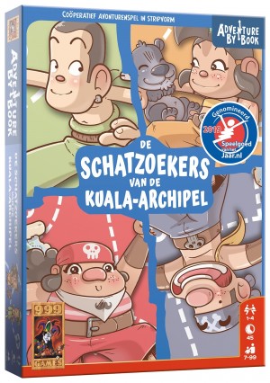 999 Games: Adventure by Book - Schatzoekers van de Kuala-Archipel - avonturenspel