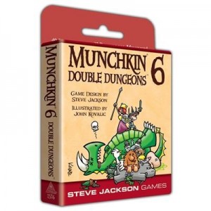 Steve Jackson Games: Munchkin uitbr. 6 Double Dungeons - Engelstalig kaartspel
