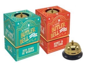 Butler Bell Game: Reis rond de wereld - vragenspel