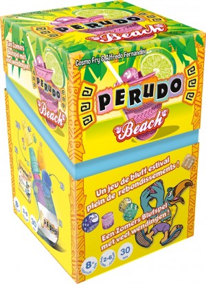 Asmodee: Perudo Beach - dobbelspel