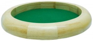 Hot Games: Dobbelpiste Rond 30cm Blank