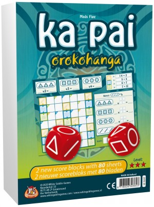 White Goblin Games: Ka Pai Orokohanga scoreblokken