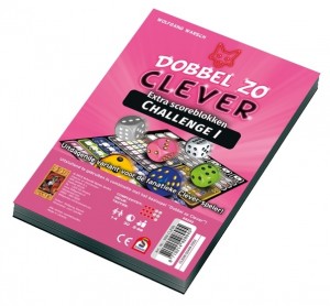 999 Games: Dobbel zo Clever scoreblokken Challenge 1