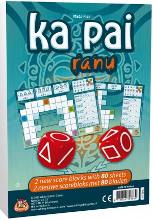White Goblin Games: Ka Pai Ranu Level 1 - scoreblok 