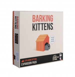 Exploding Kittens uitbr. Barking Kittens - Engelstalig kaartspel