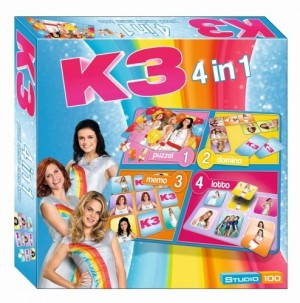 Studio 100: K3 4in1 - kinderspel DEUK IN DOOS OP = OP