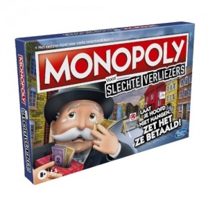 Hasbro: Monopoly voor Slechte Verliezers - bordspel