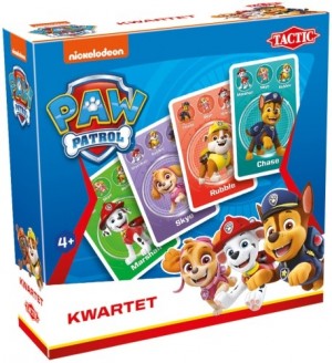 TacTic: Paw Patrol Kwartet - kinderspel