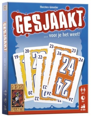 999 Games: Gesjaakt - kaartspel