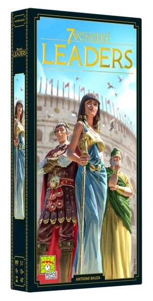 Repos: 7 Wonders uitbr. Leaders - kaartspel nieuwe editie