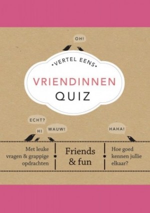 Vertel Eens Vriendinnen Quiz - vragenspel