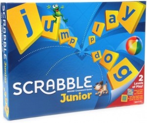 Mattel: Scrabble Junior - bordspel