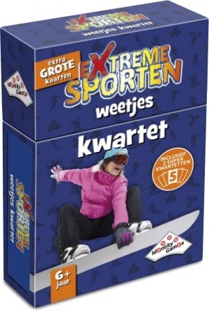 Identity Games: Extreme Sporten Weetjes Kwartet - kaartspel