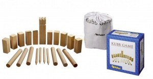 Philos: Kubb Game Berkenhout - houten buitenspel