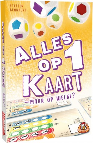 White Goblin Games: Alles op 1 kaart - dobbelspel