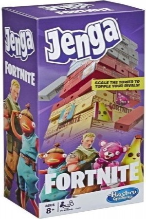 Hasbro: Jenga Fortnite - stapelspel SCHADE AAN DOOS OP = OP