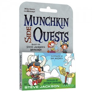 Steve Jackson Games: Munchkin uitbr. Side Quests - Engelstalig kaartspel