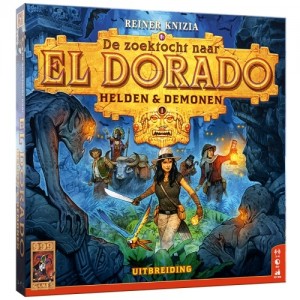999 Games: De Zoektocht naar El Dorado uitbr Helden en Demonen - bordspel